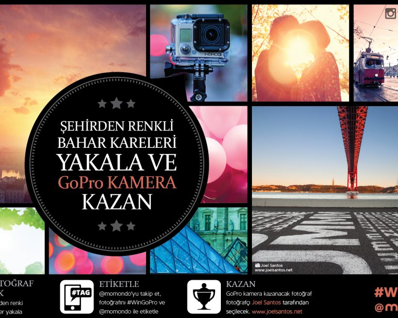 Şehirden Renkli Bahar Kareleri Yakala ve GoPro Kamera Kazan
