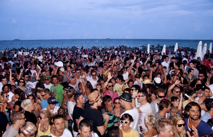 Plaj partileri, Ibiza