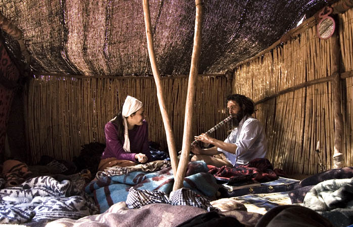 Tipik bir Berberi çadırı