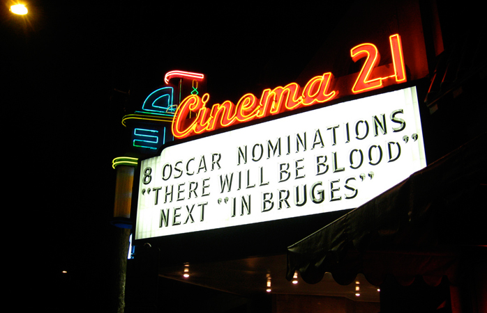 Portland’daki popüler Cinema 21. © Jason Lander