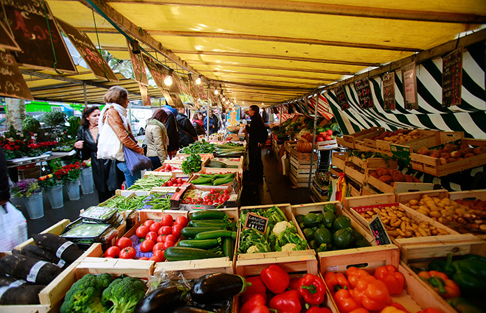 Paris gezi rehberi-Paris’te Le Marche de Belleville yiyecek pazarında ucuza alışveriş