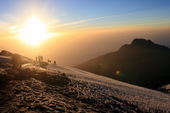 Kilimanjaro gün doğumu