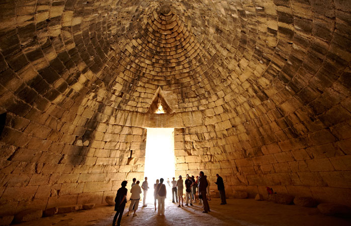 dünyadaki tarihi yerler- Miken-Yunanistan-tarihi-alanlar-dünyaca-ünlü-anıtlar