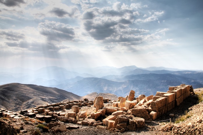 Gün doğumu, Nemrut Dağı