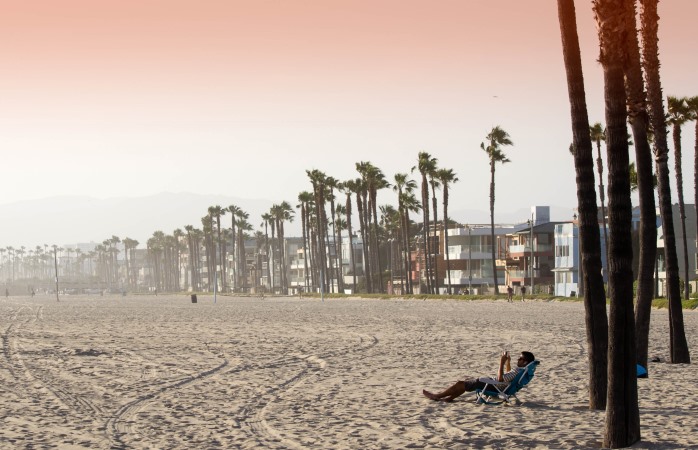 Şehir plajı, Venice sahili, Kalifornia