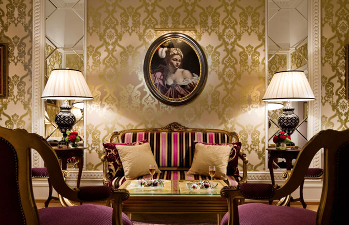 Tarihi oteller- Faberge Süiti: adeta bir renk cümbüşü