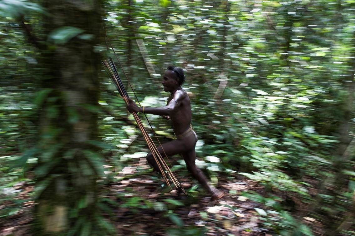Kültürel çeşitlilik- Endonezya’nın Batı Papua ilinde yaşayan Korowai kabilesi