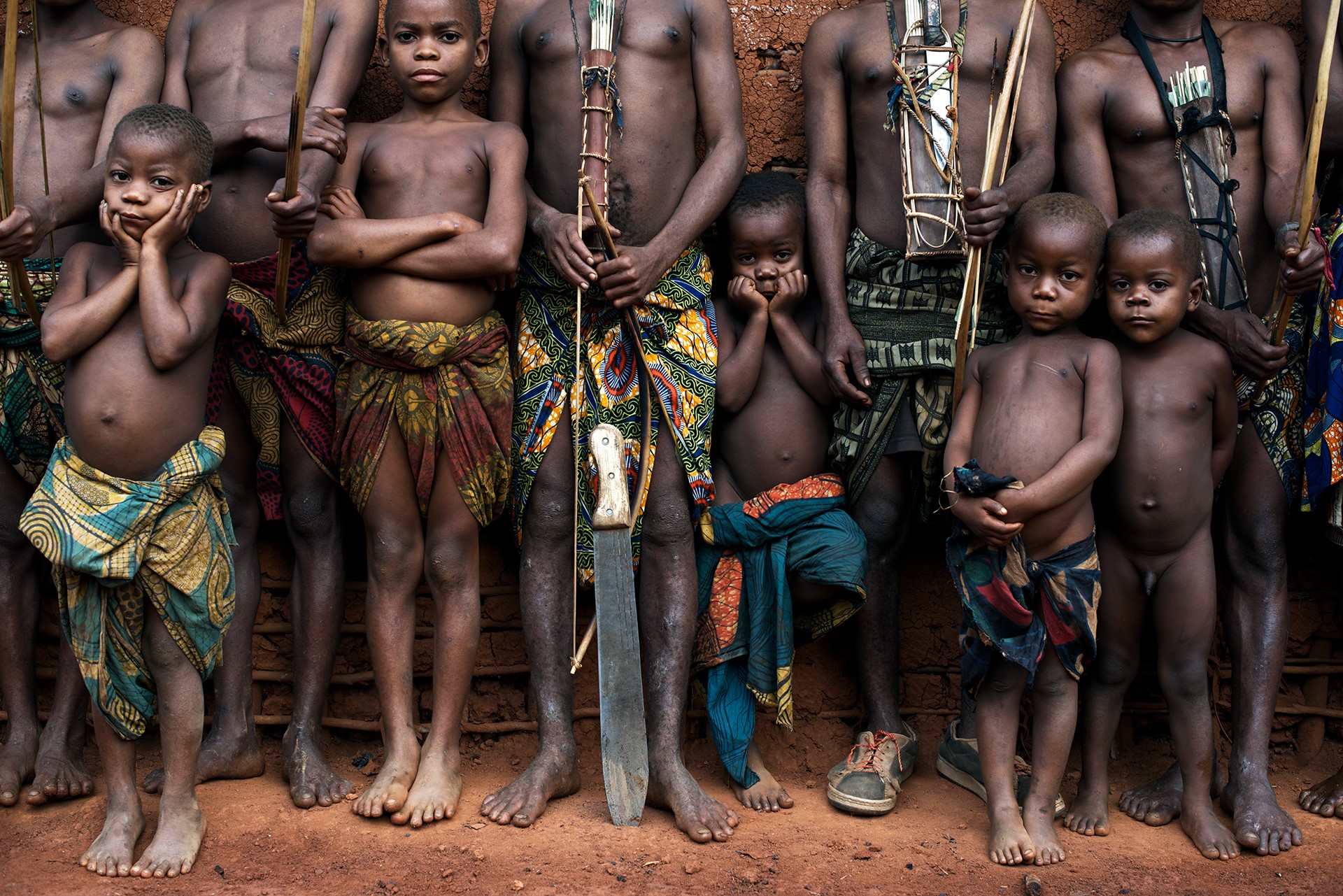 Kültürel çeşitlilik- Demokratik Kongo Cumhuriyeti’ndeki çeşitli pigme gruplarından biri olan Bambuti halkı