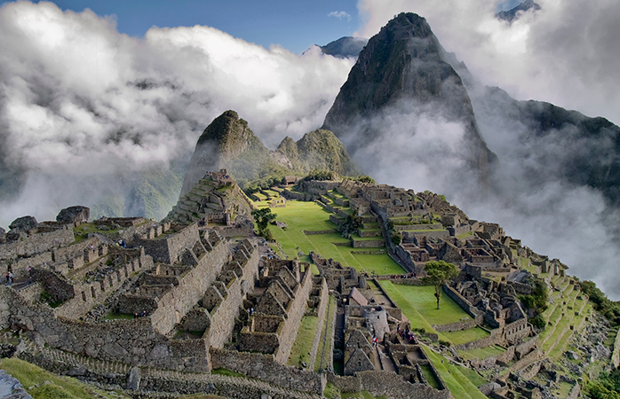 Ölmeden önce görülmesi gereken yerler- Machu Picchu’nun üzerinde toplanan bulutlar