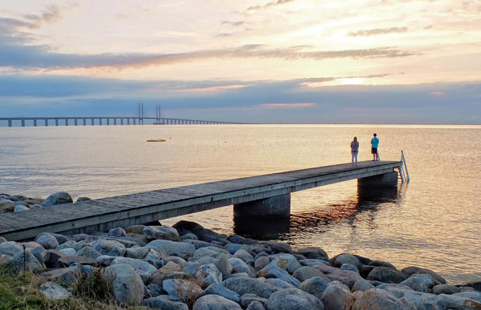 Dizi mekânları: Bir mühendislik harikası: Øresund Köprüsü Danimarka ile İsveç’i birbirine bağlıyor