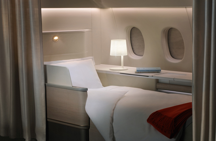 Air France’le first class uçmak demek, gece iyi bir uyku çekmek demek