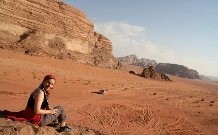 Wadi Rum, Ürdün'ün güneyinde yer alan bir çöl vadisi